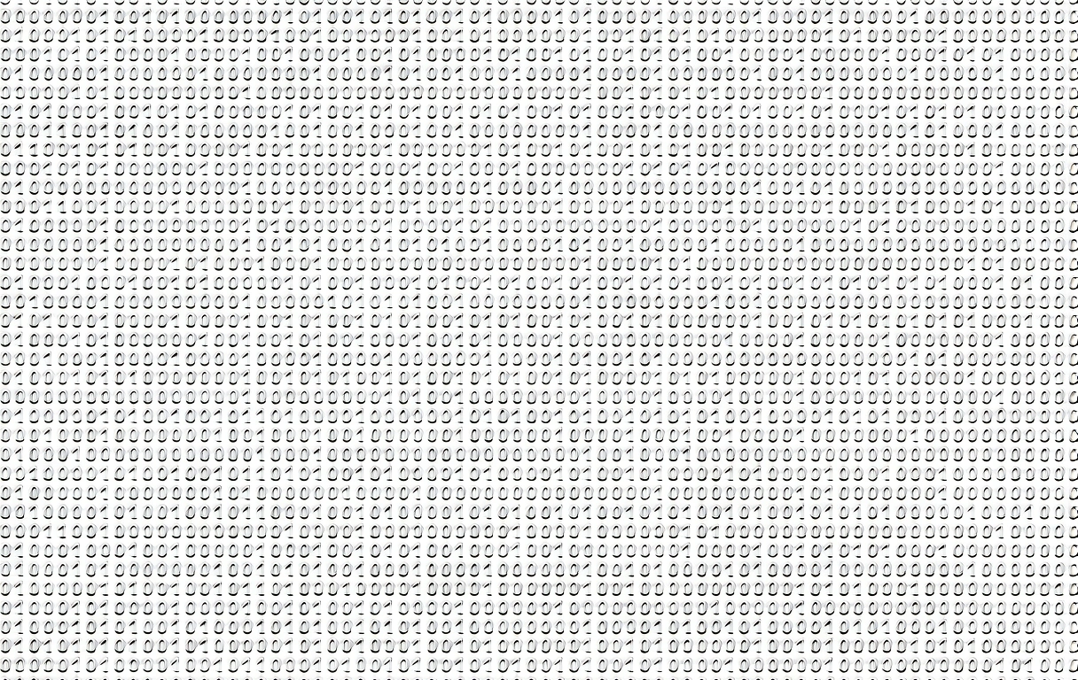 Data pattern background